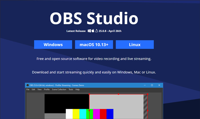 ライブ配信によく使われるOBS Studio