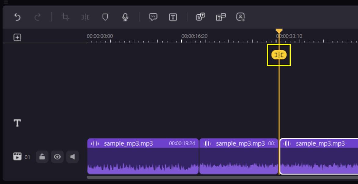 democreatorでMP3を分割する
