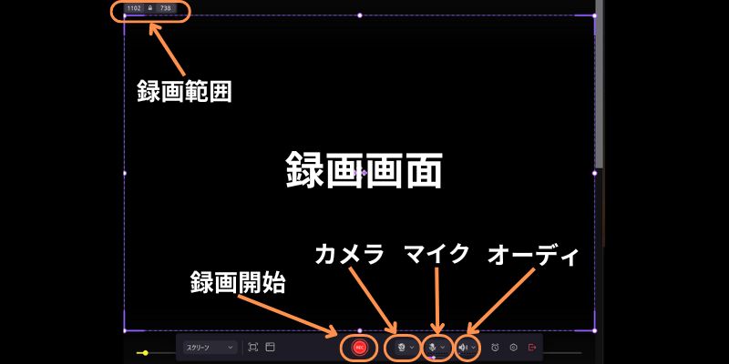 dmmtv動画録画の設定