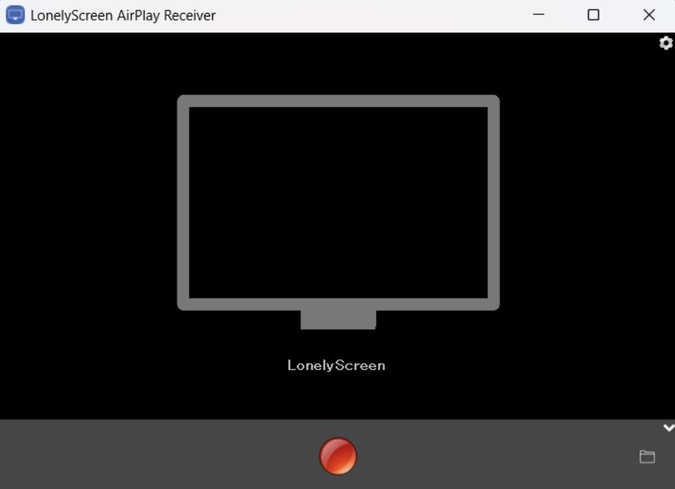 windowsでLonelyScreenを起動する