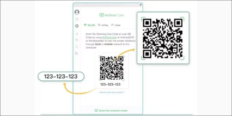 AirDroid CastでxiaomiをPCにミラーリングする