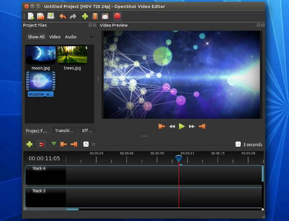 無料で使える動画編集ソフトOpenShot Video Editor