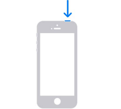 iPhone SE (第 1 世代)、5 以前を再起動する方法
