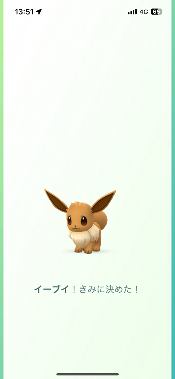 ポケモンが変更されるのを待ちます