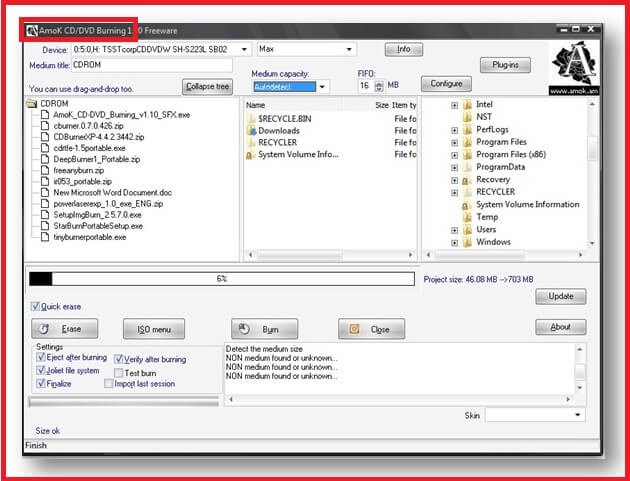 Online DVD Burner
