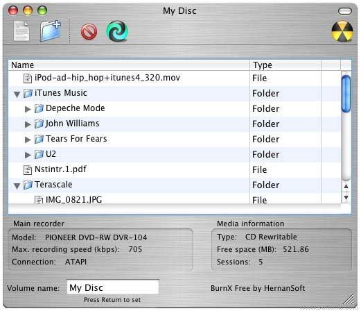 Mac用DVD burner