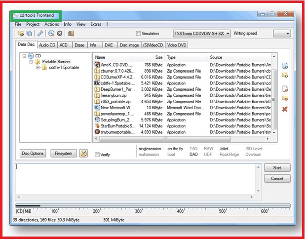 Online DVD Burner