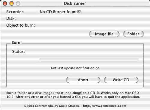 Mac用DVD burner