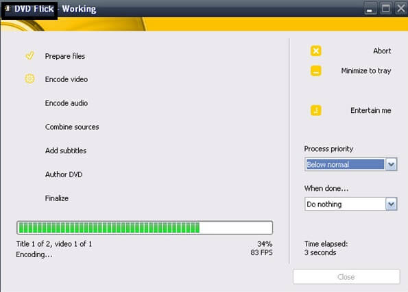 DVD burner