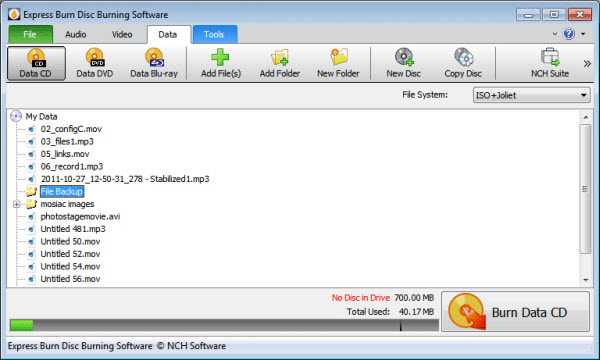 Mac用DVD burner