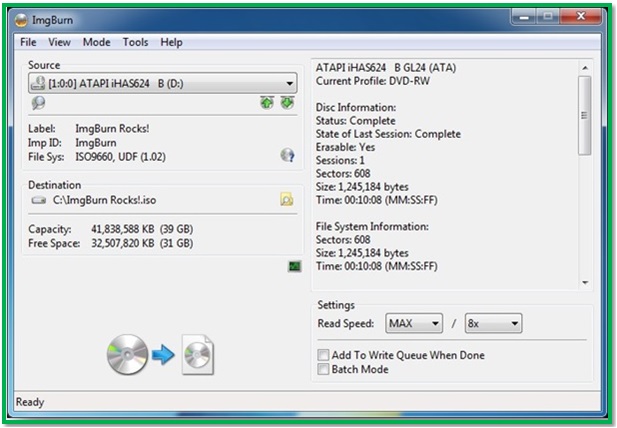 windows用DVD burner
