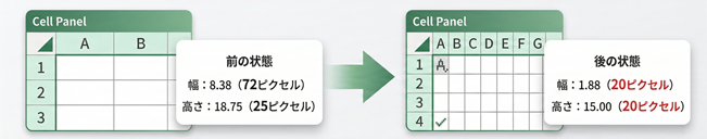 避難経路図を作成する前にエクセルのページ設定を整える