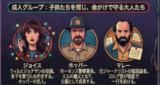 『ストレンジャー・シングス』 大人たち