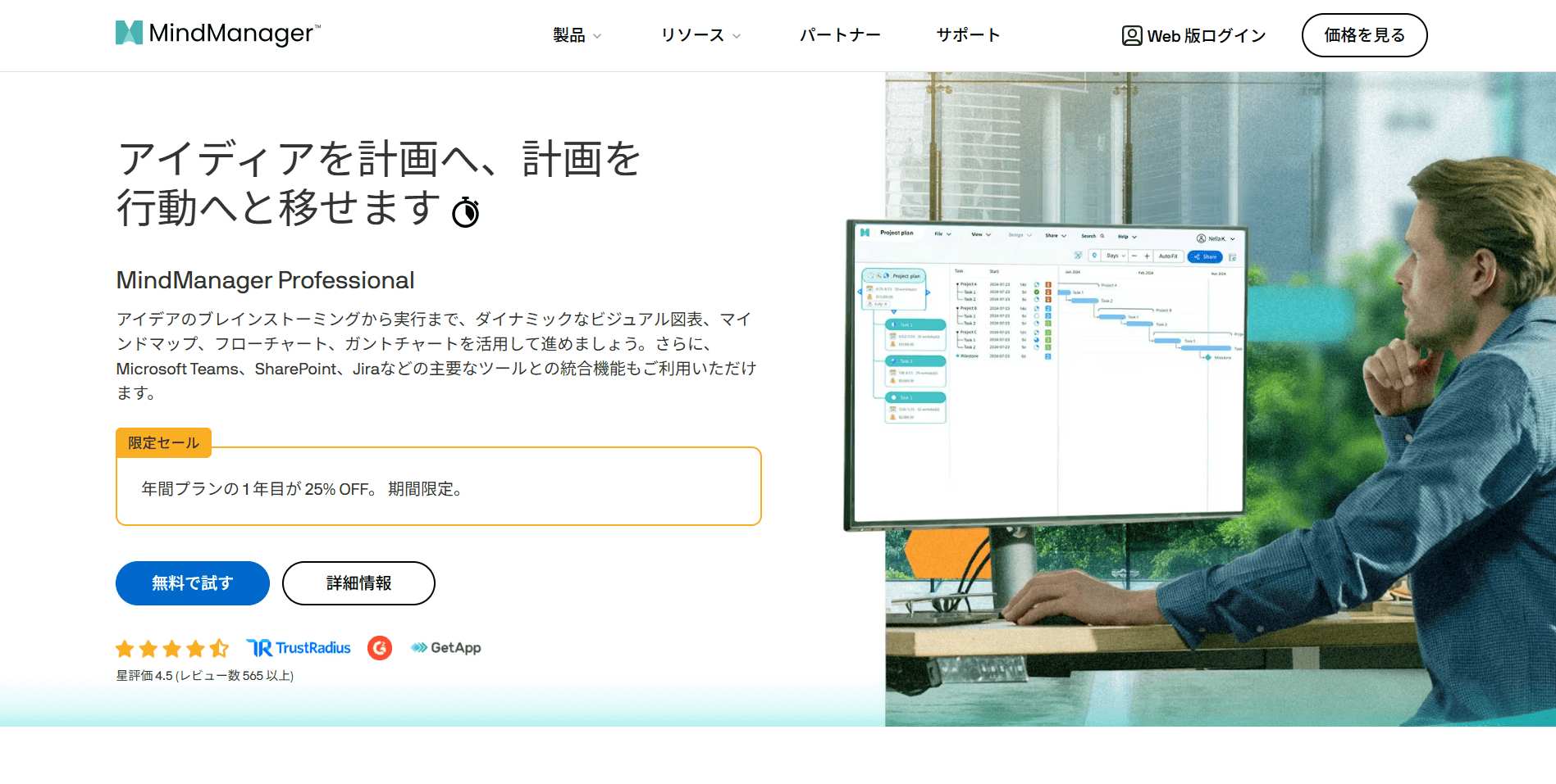 マインドマップツール MindManager