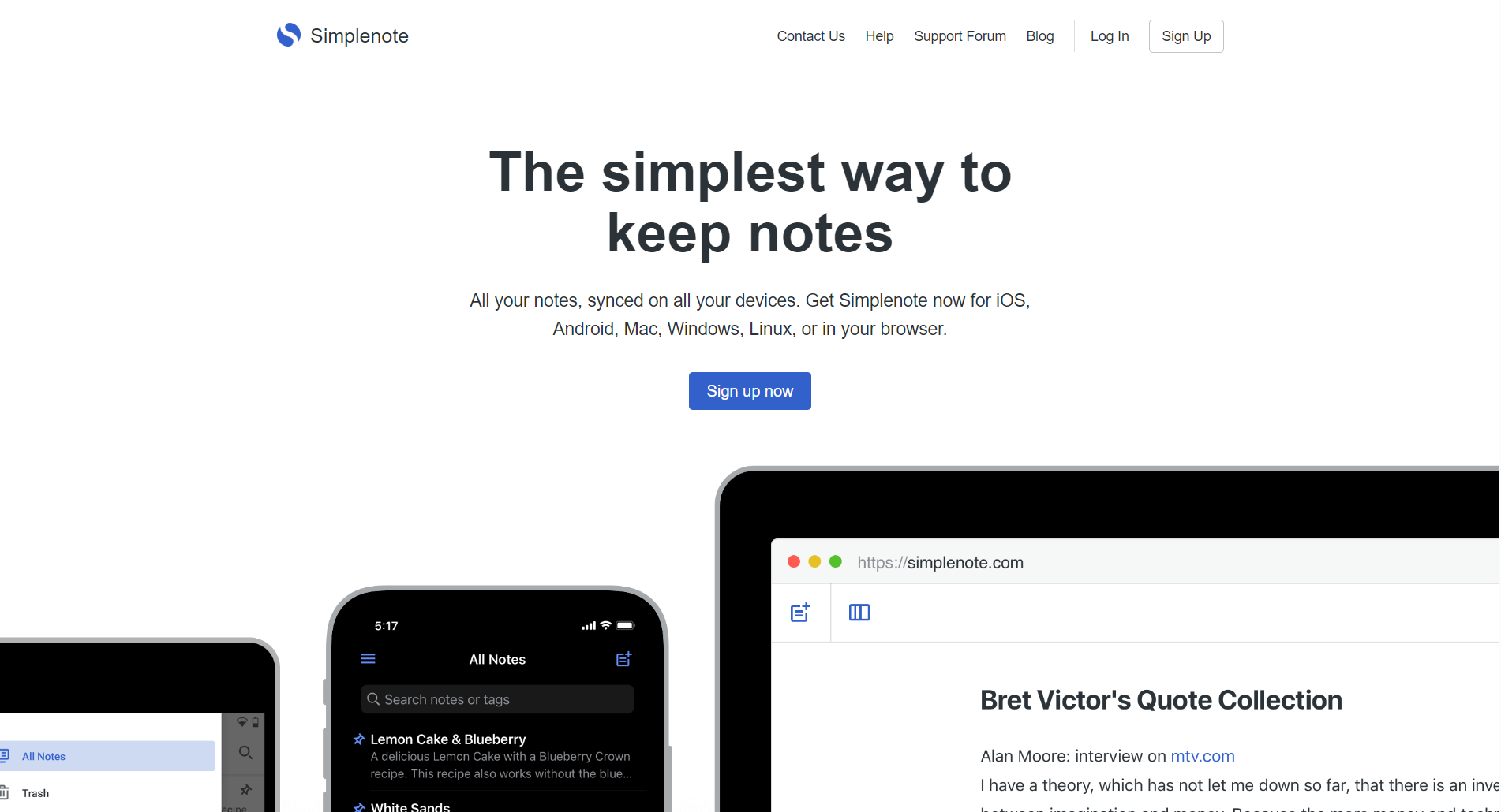 メモ 帳 Simplenote