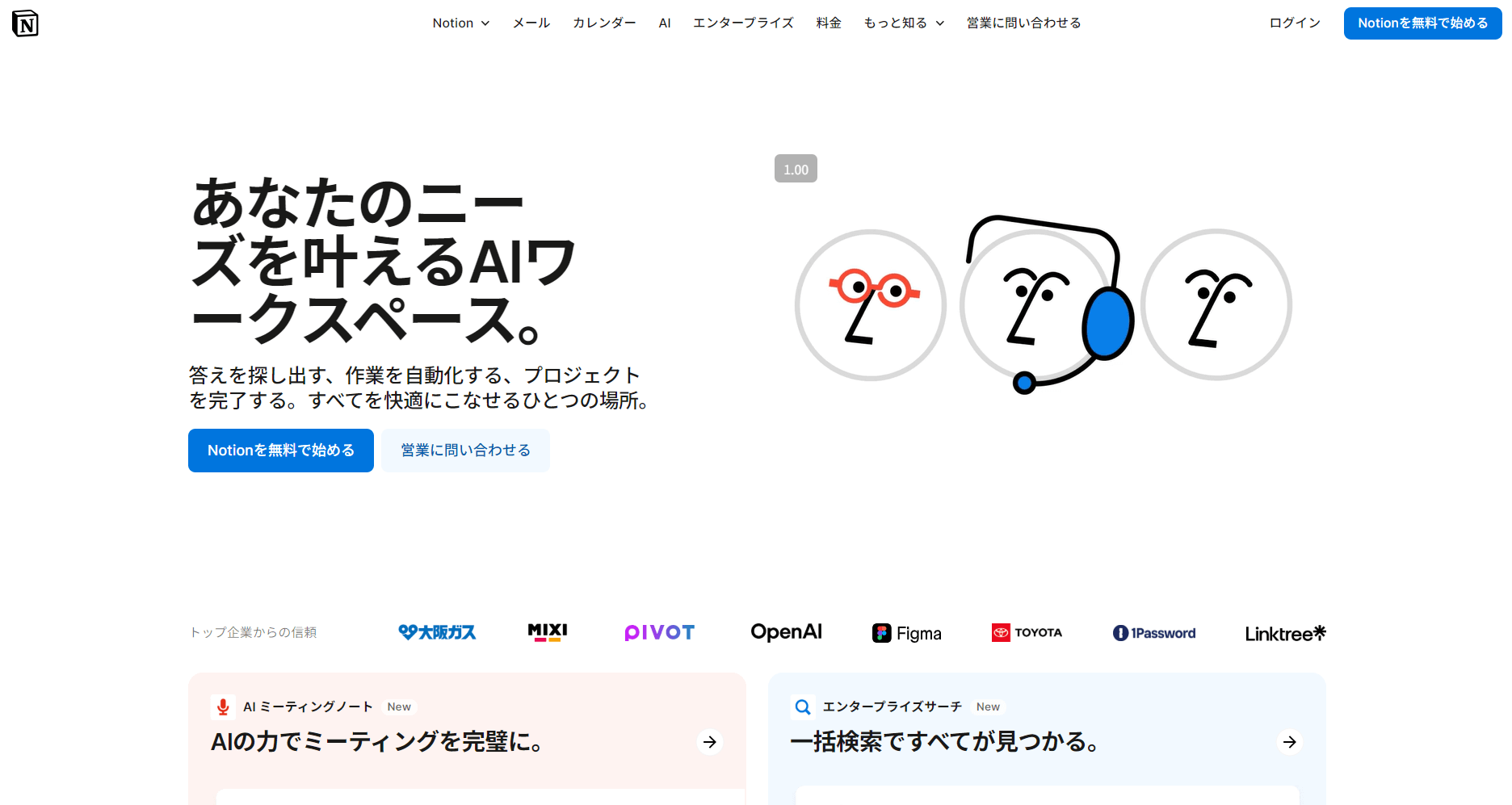 アウトライナー Notion