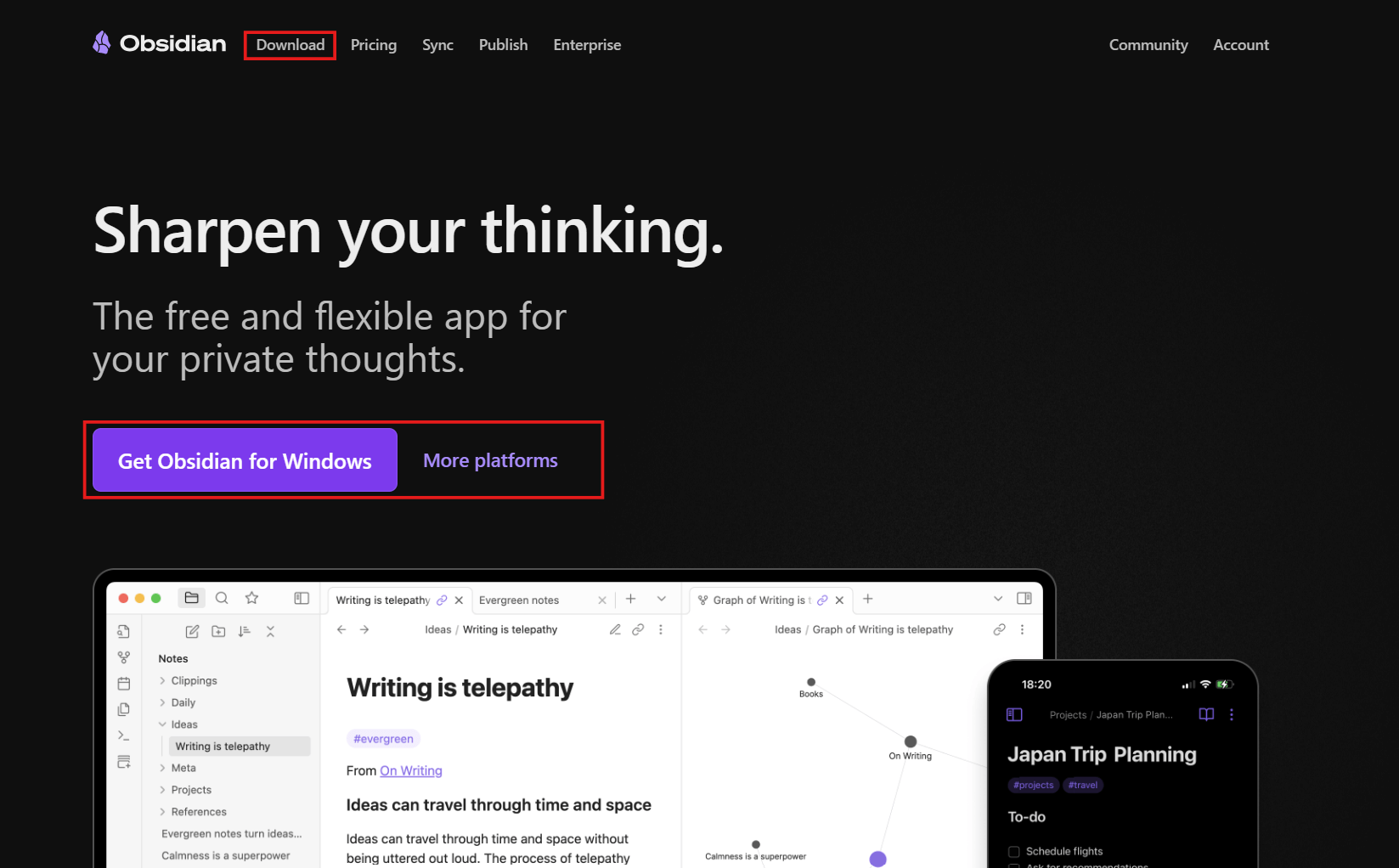 ツェッテルカステンのツールObsidian3
