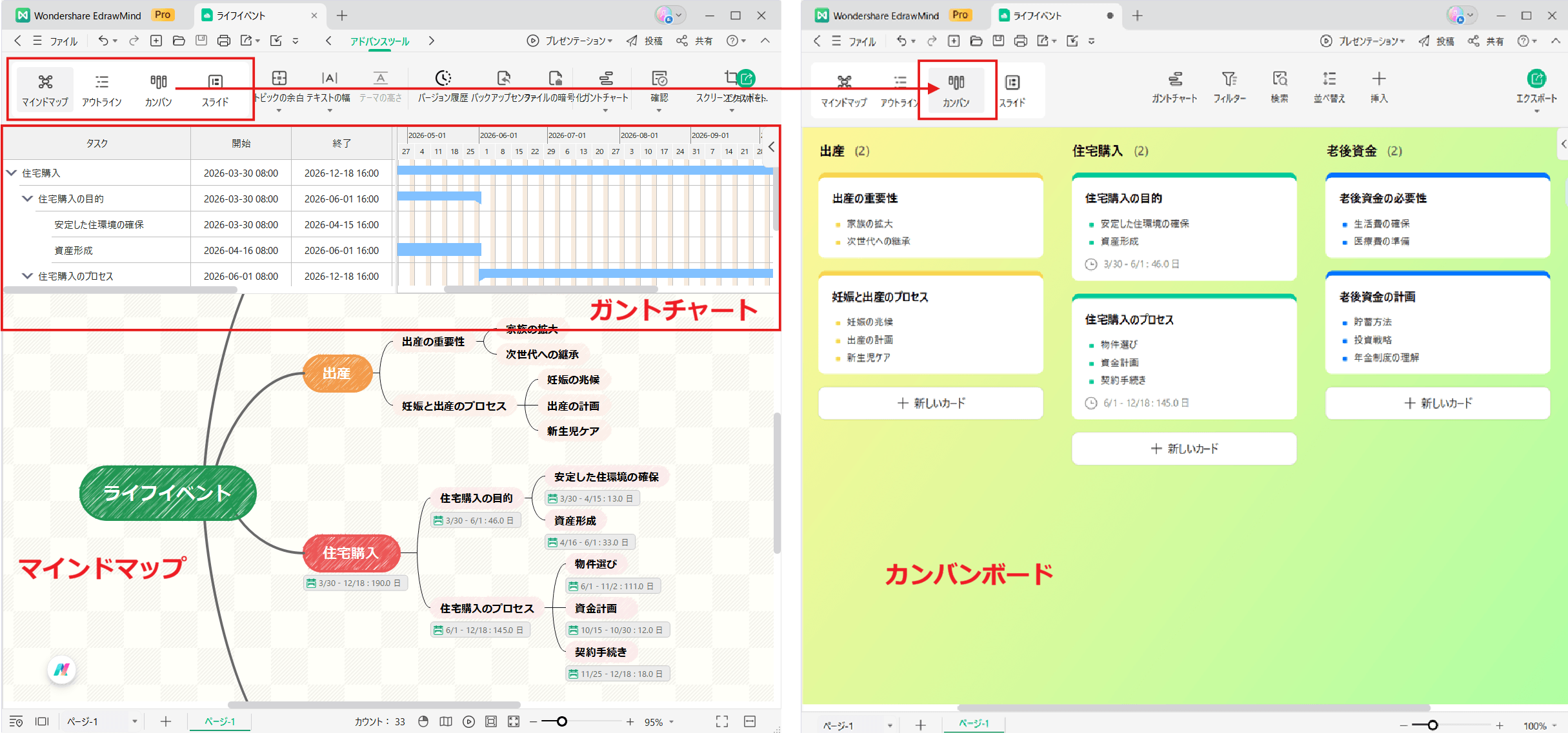 チームのタスク管理に役立つツールEdrawMind マインドマップでタスクを管理する