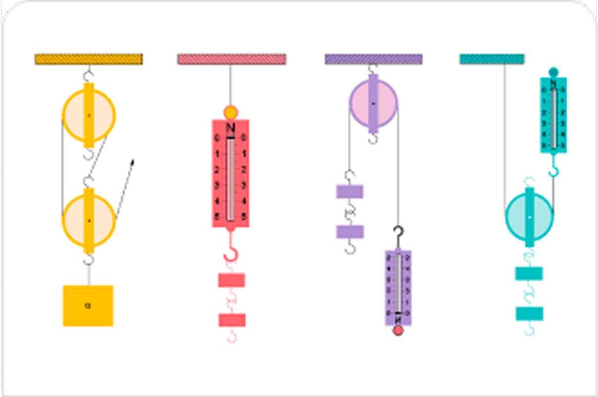 滑車のイラスト