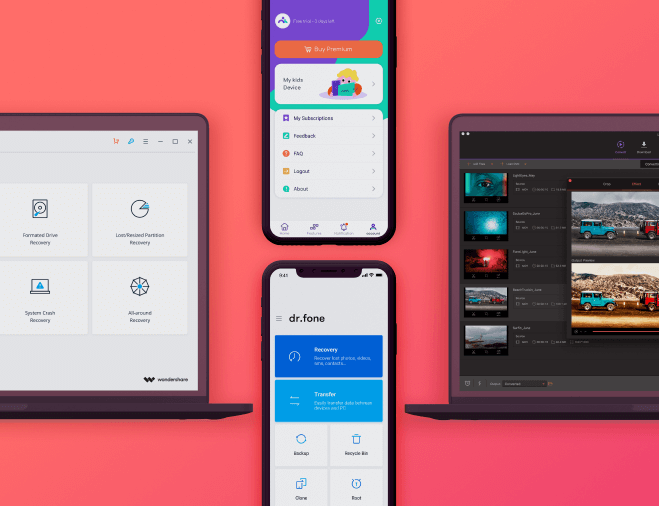 Wondershare データ管理