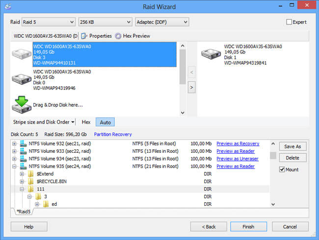 HDD データ復元