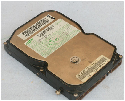 hard disk failure - replace hard disk