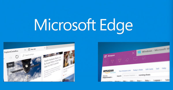 windows10　Microsoft Edge