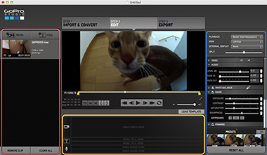 GoPro（ゴープロ）ビデオ編集ソフト