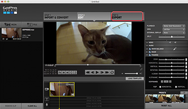 GoPro（ゴープロ）ビデオ編集ソフト