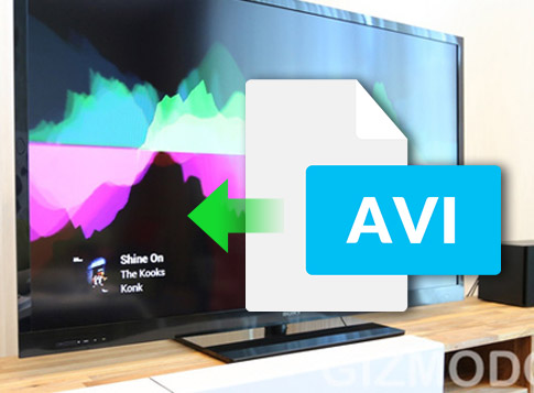 AVI動画をTVで再生する方法(Samsung TVも含む）