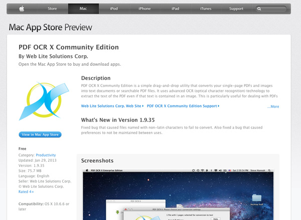 pdf ocr x community edition for mac