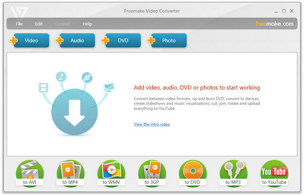 Freemake Video Converter　起動