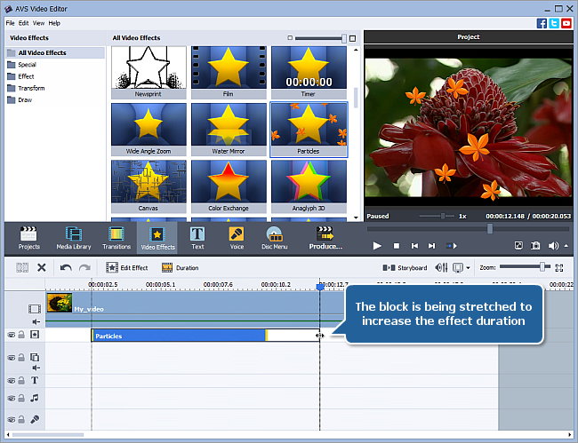 有料動画編集ソフト AVS Video Editor 7.1