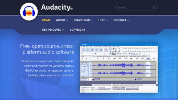 Audacityのダウンロード方法