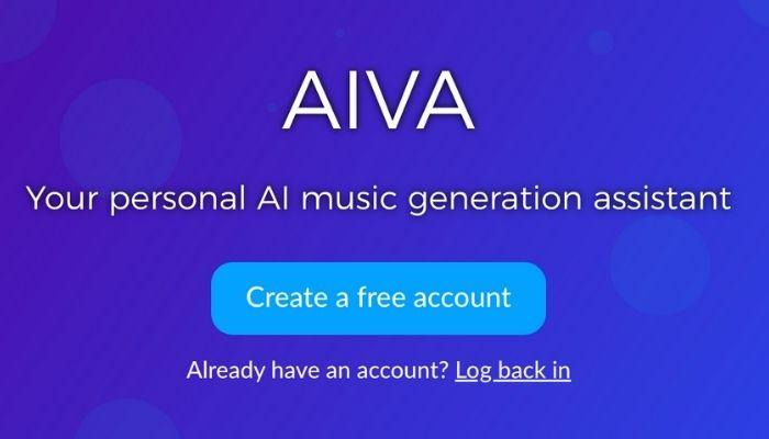 AI作曲サイト:AIVA
