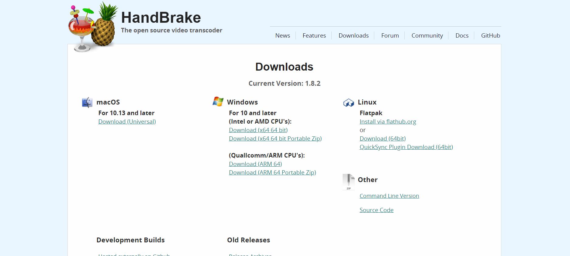 AV1エンコード変換フリーソフト-Handbrake