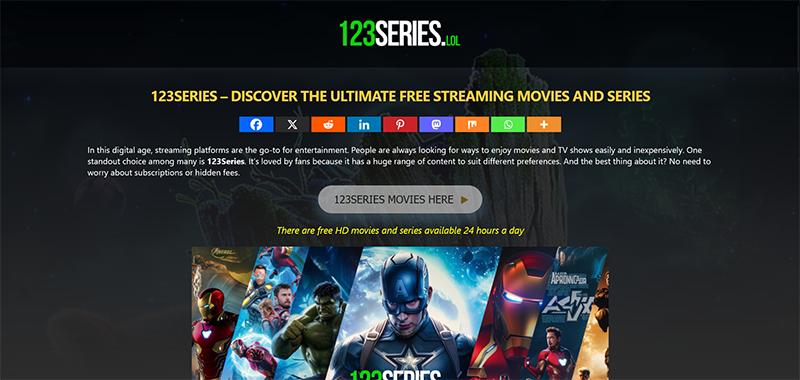 Fmoviesの代替サイト①：123series