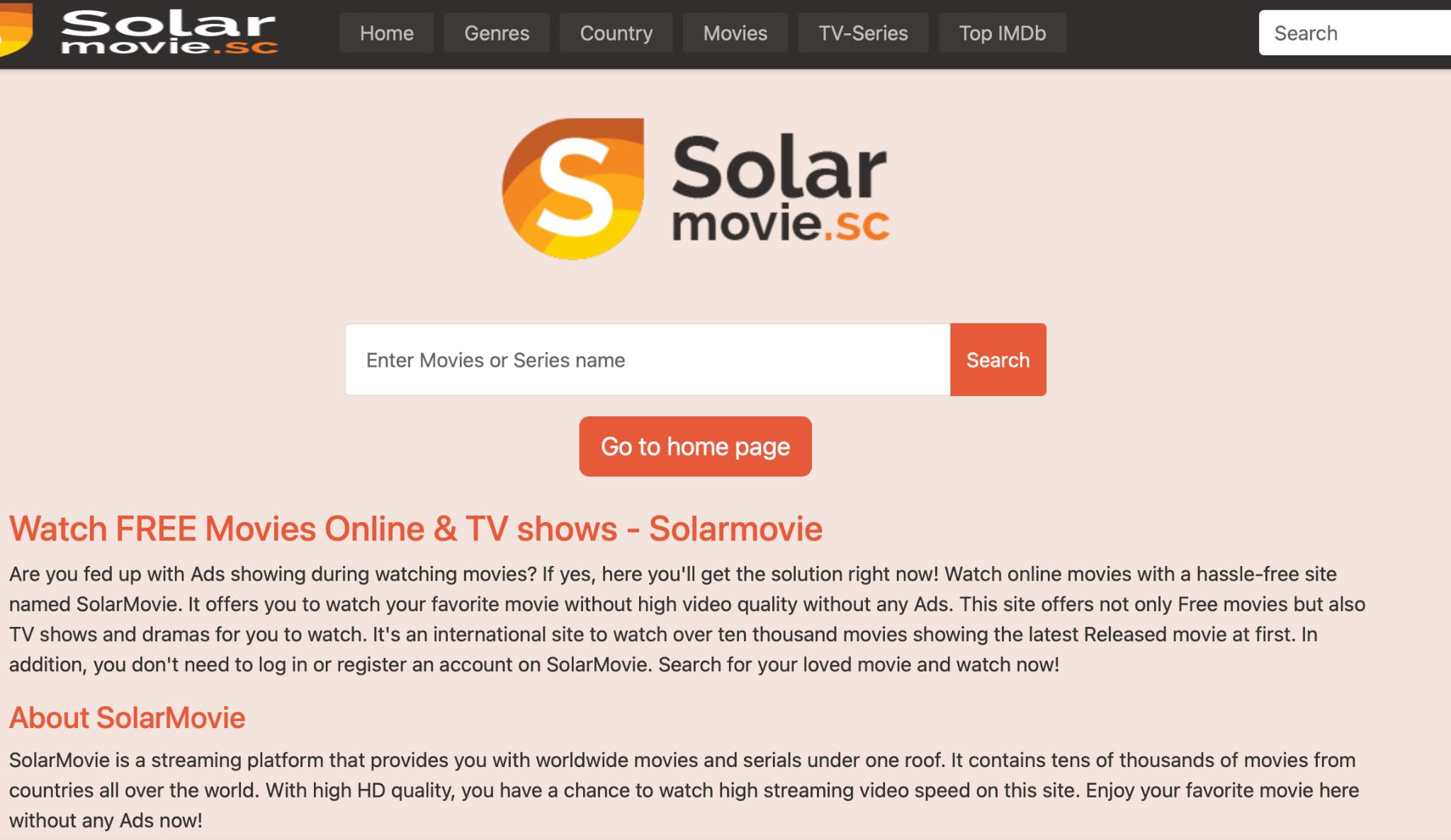 海外の無料映画サイト:SolarMovie