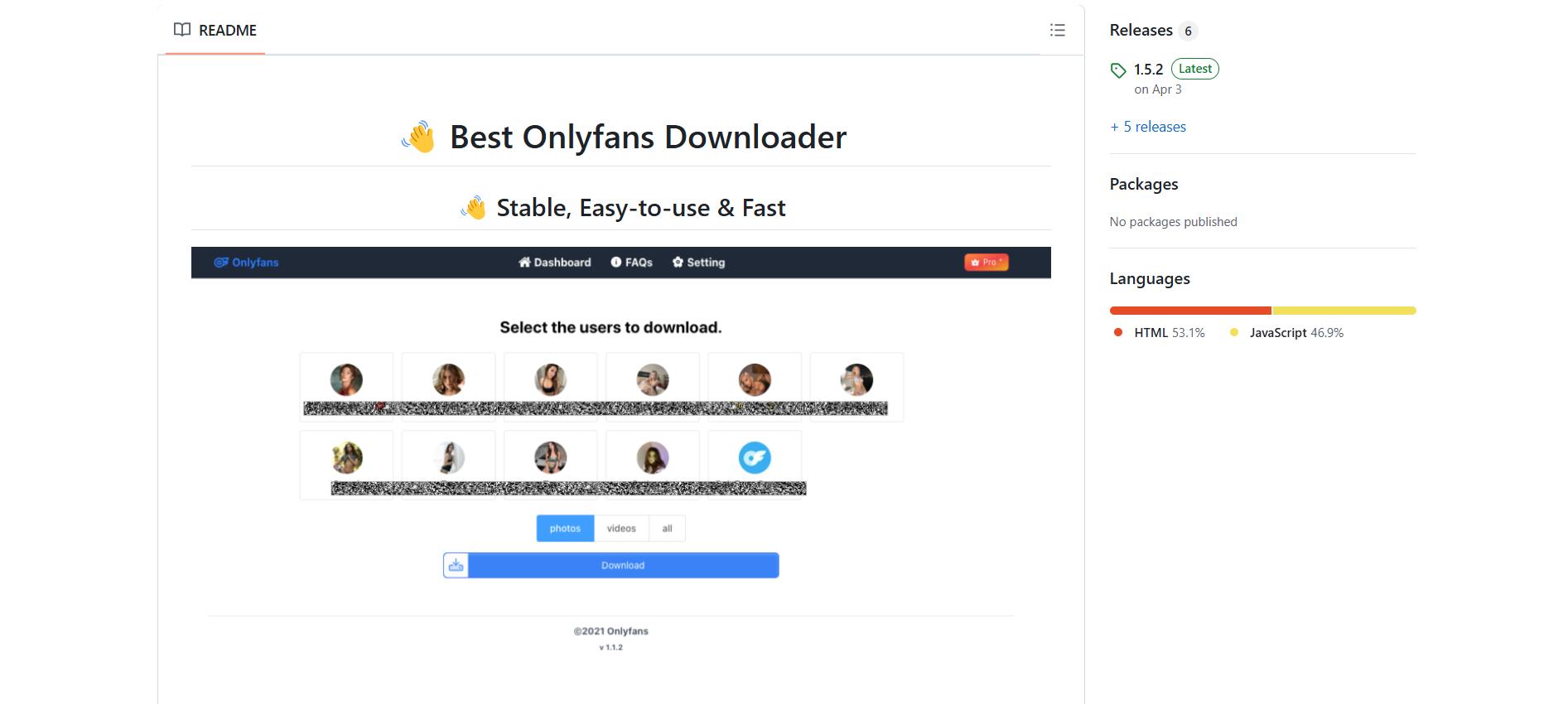 Bulk OnlyFans Downloader