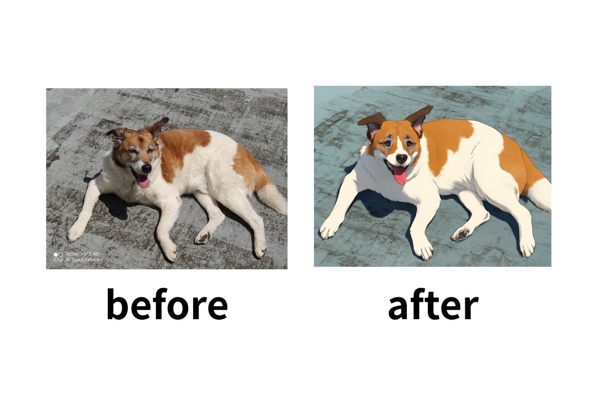 写真を絵にするアプリ