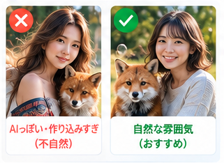 自然な動物診断画像を作るためのプロンプトのコツ