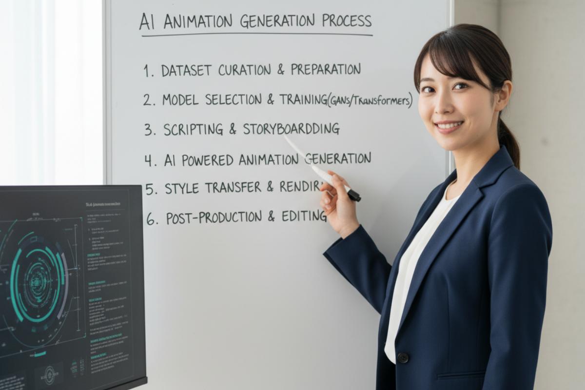 AIで本格的なアニメを生成