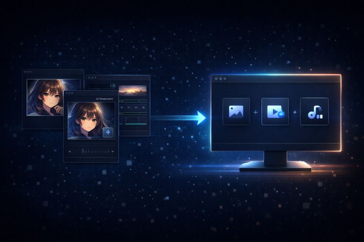 他のAI画像高画質化ツールと比べてUniConverterをおすすめする理由 