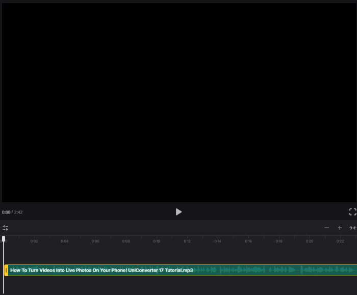 Clideoでのファイルアップロード画面