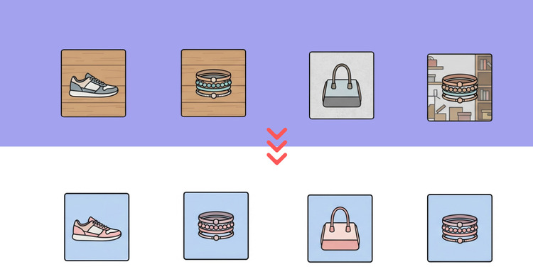 複数画像の背景を一括変更で得られる3つの大きなメリット 