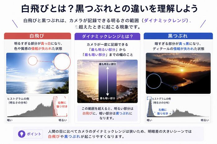 白飛びとは？